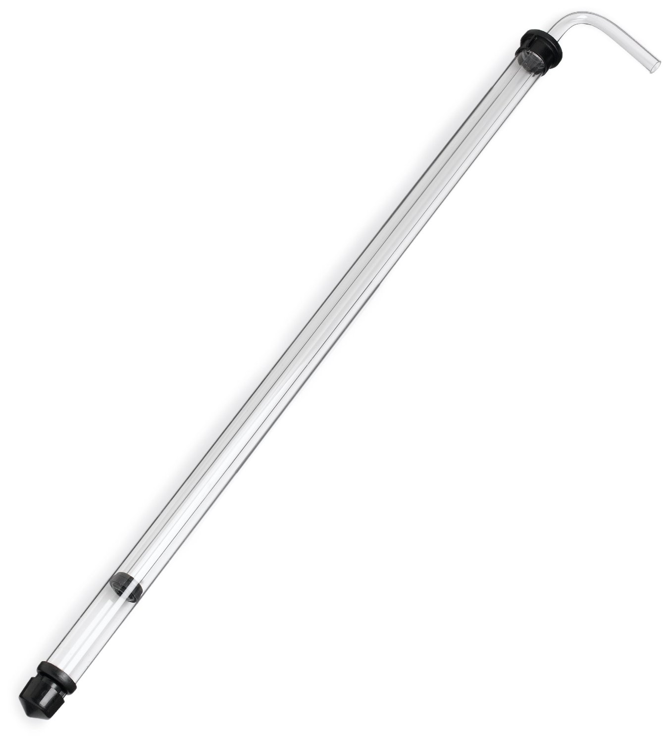 Wine Auto-Siphon 1/2 Inch X 25 Inch - Home Brewing Racking Tube For Beer And Wine Making